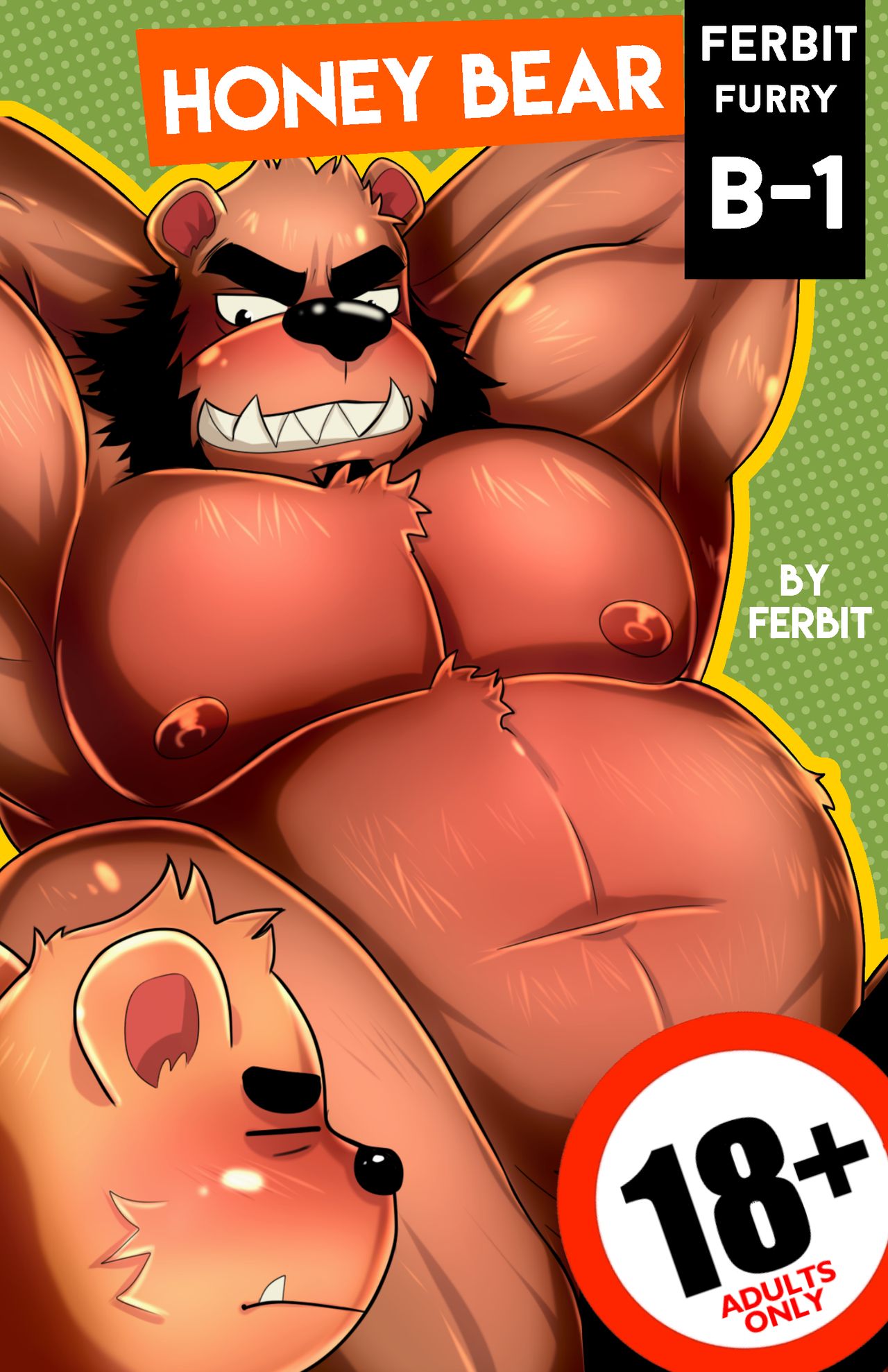 Furry Comic B-1: Honey Bear page 1 full