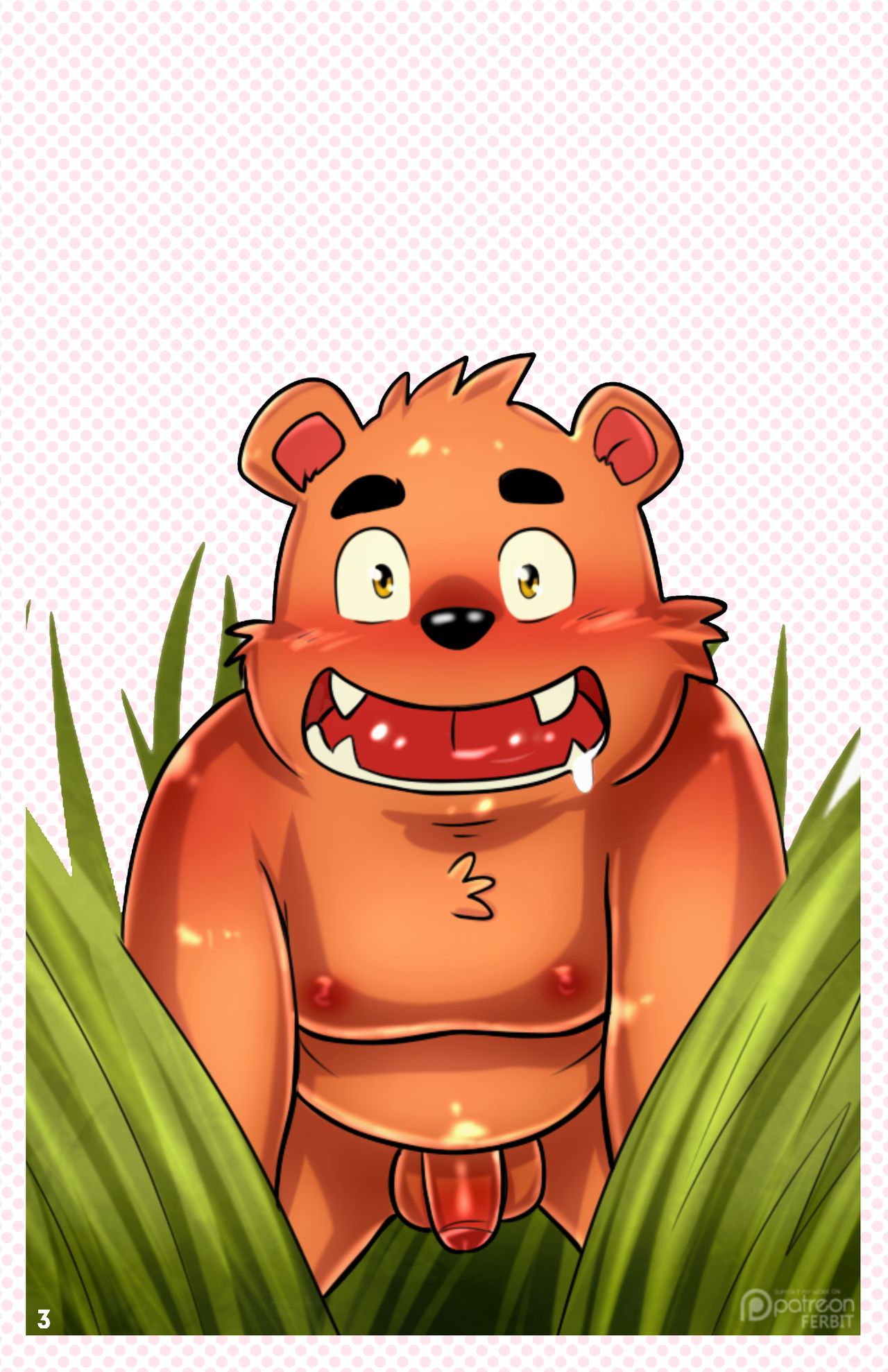 Furry Comic B-1: Honey Bear page 3 full