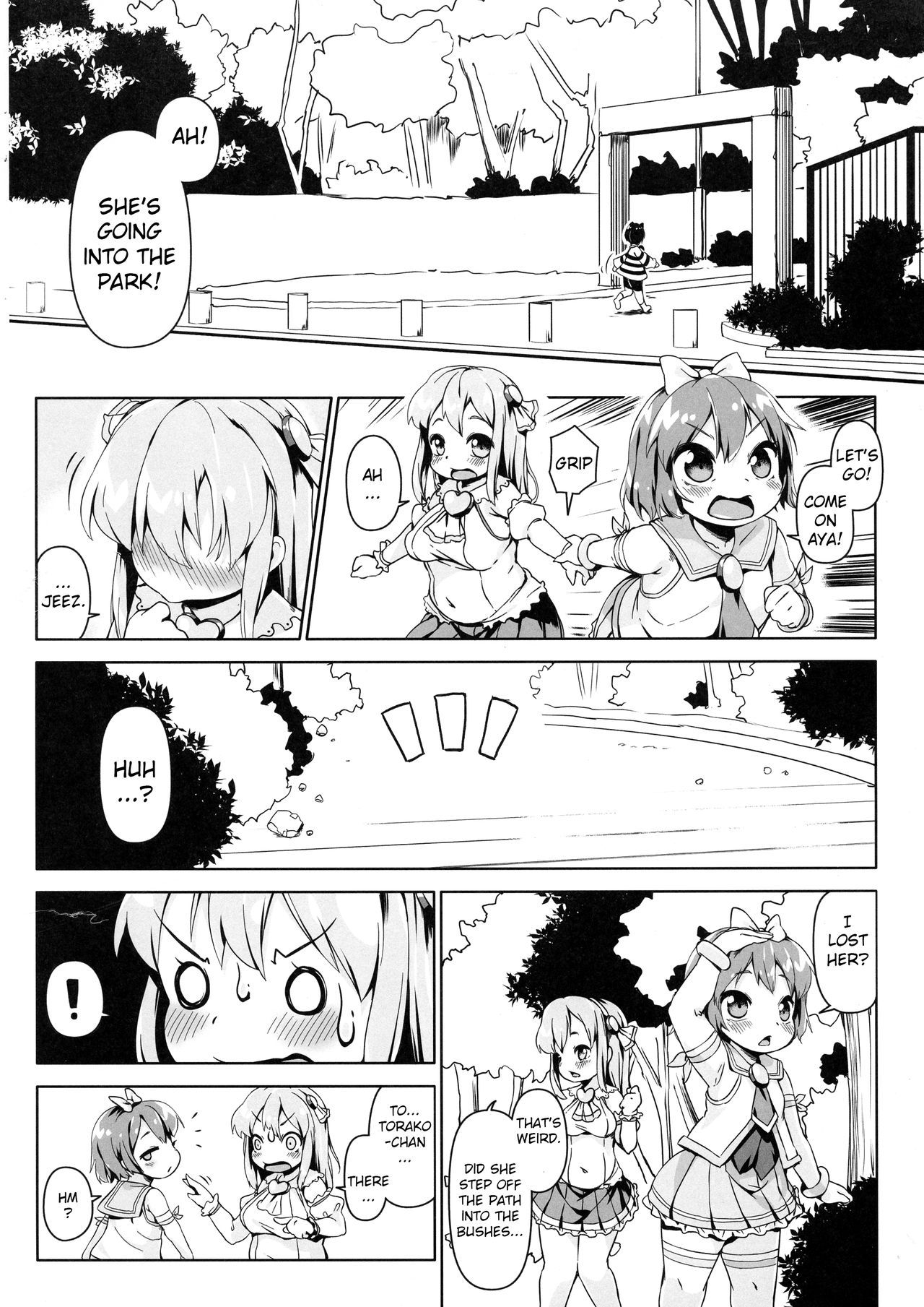 Neko Ochi Shine Fairies | The Cat Fall of the Shine Fairies page 6 full