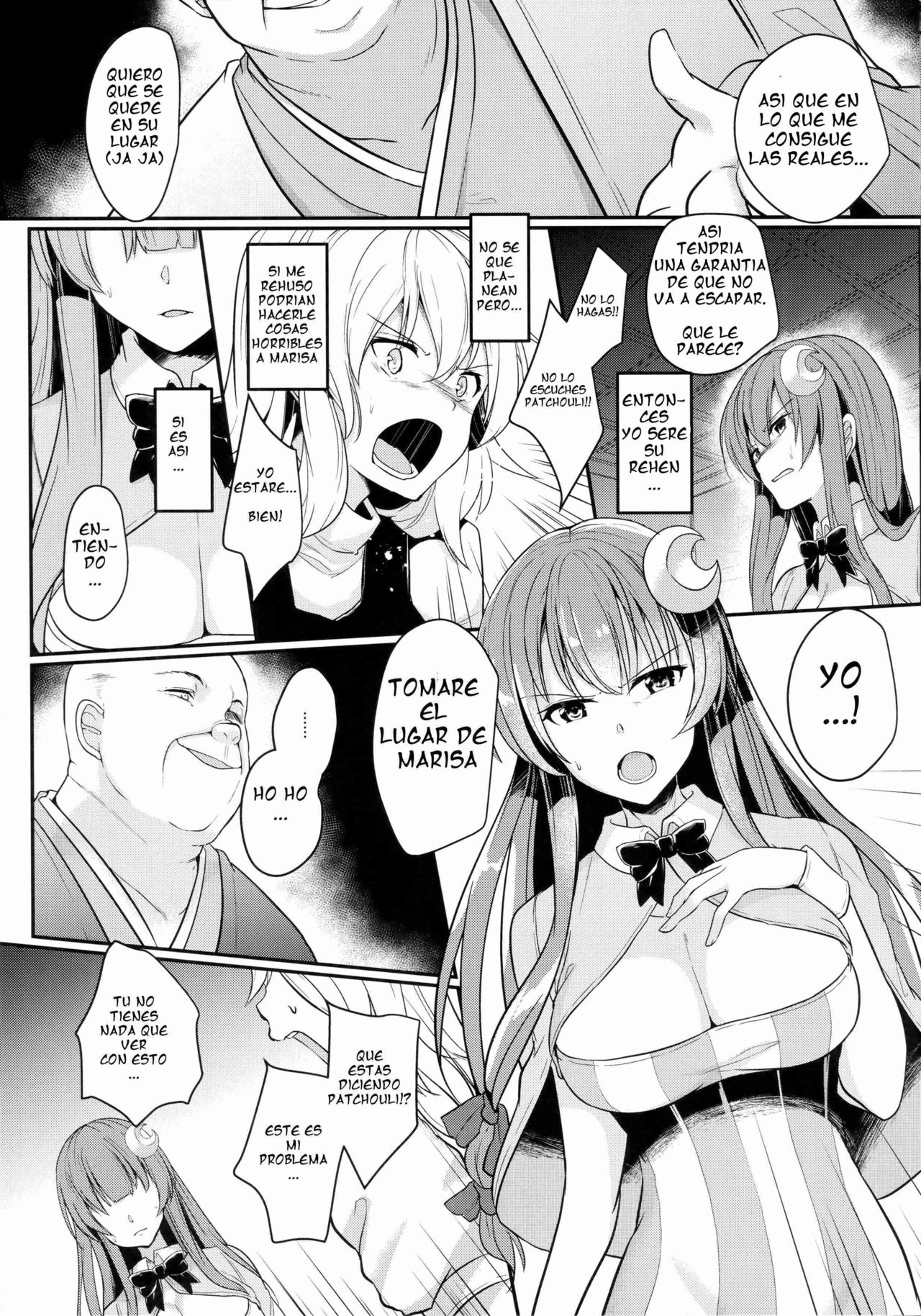 Migawari no Patchouli | Patchouli se sacrifica page 4 full