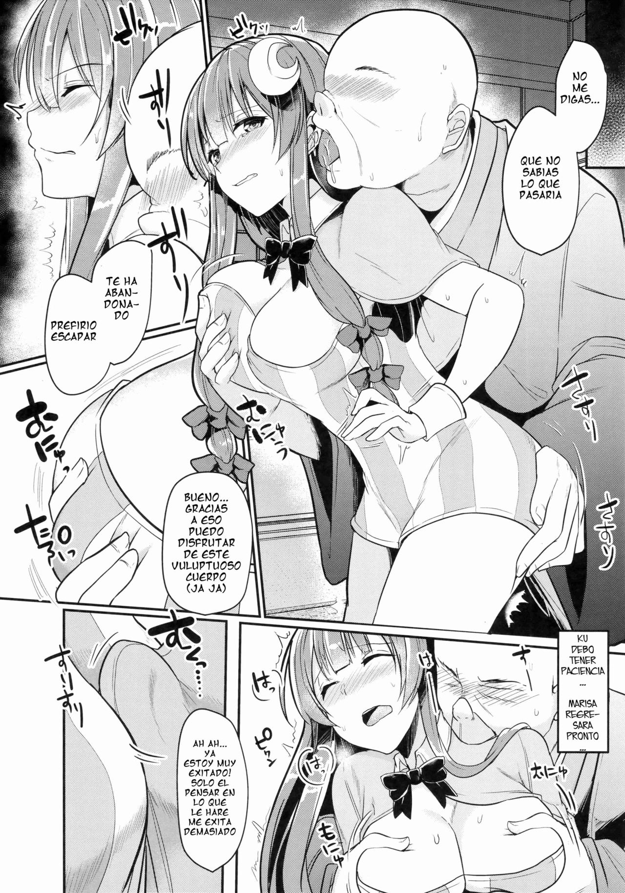 Migawari no Patchouli | Patchouli se sacrifica page 6 full