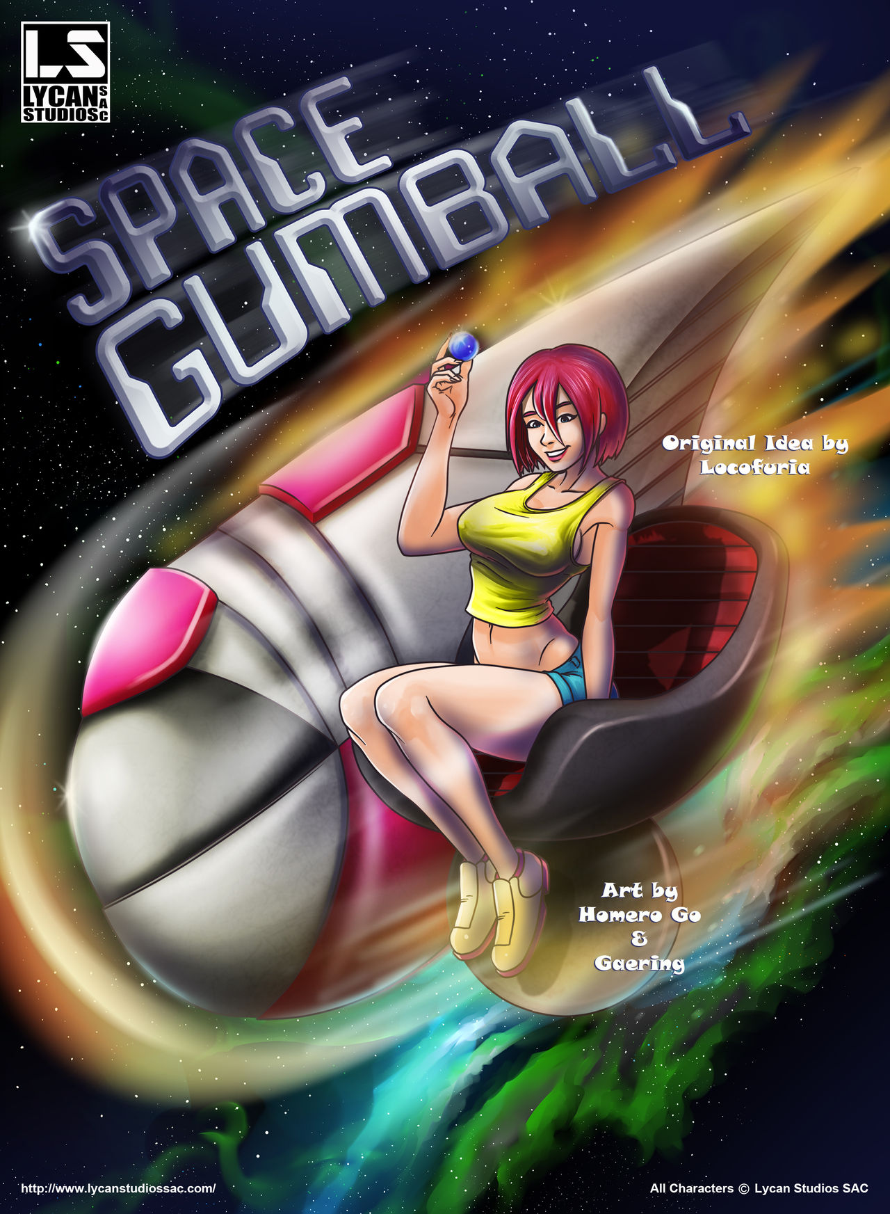 Space Gumball page 1 full