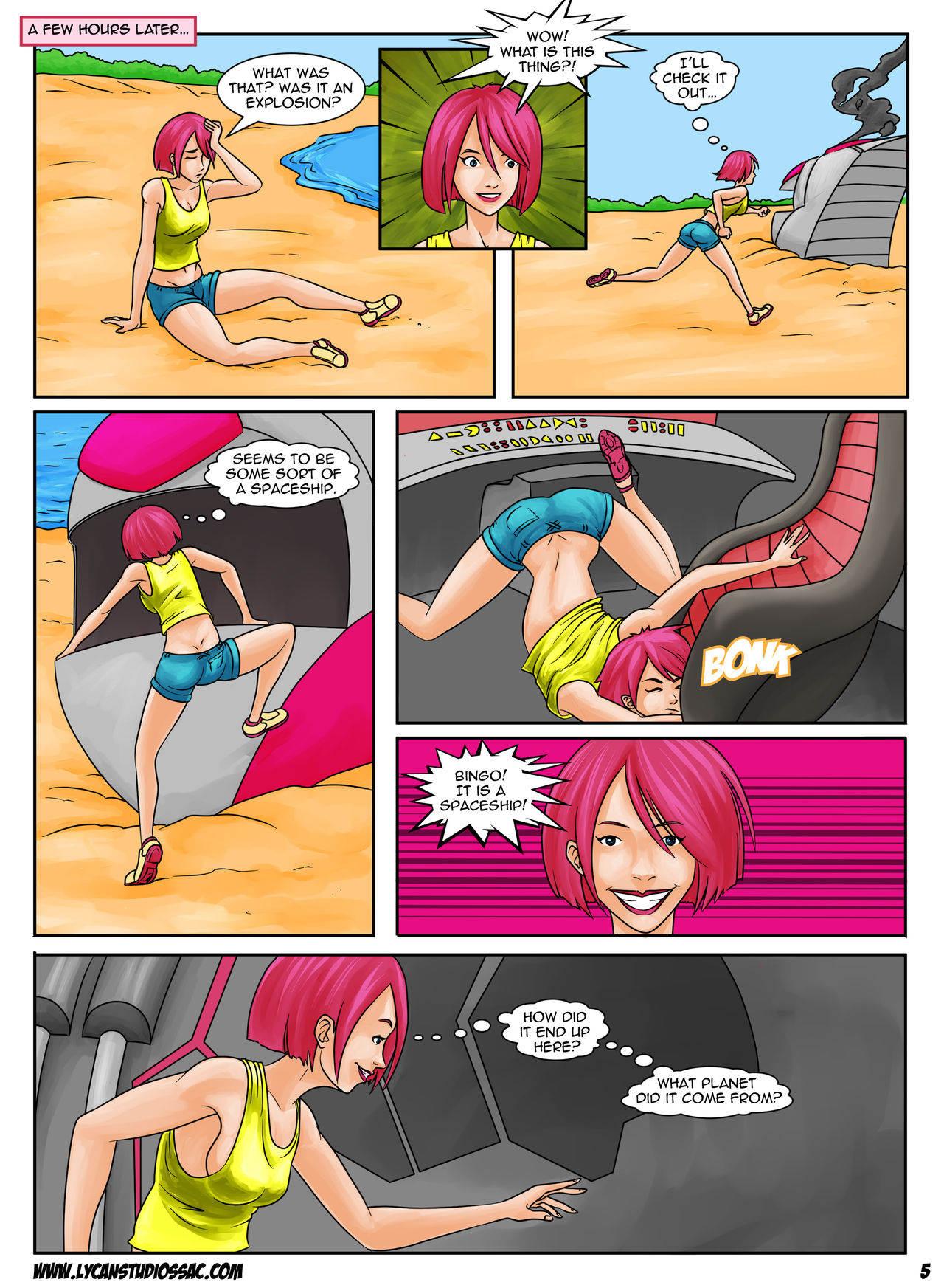 Space Gumball page 8 full