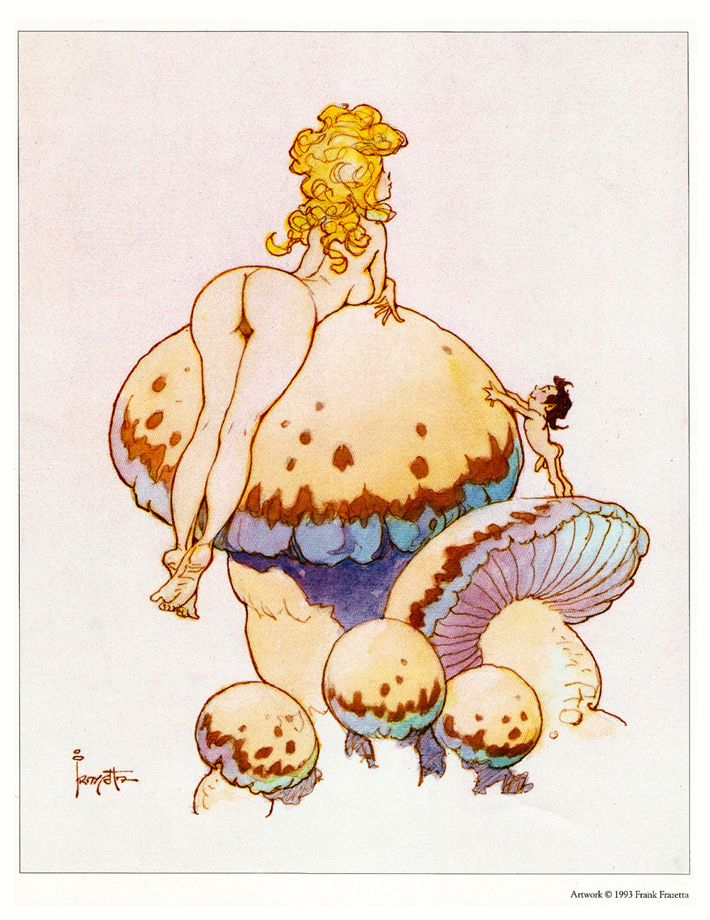 Vintage Erotica - The Girls of Frank Frazetta page 6 full