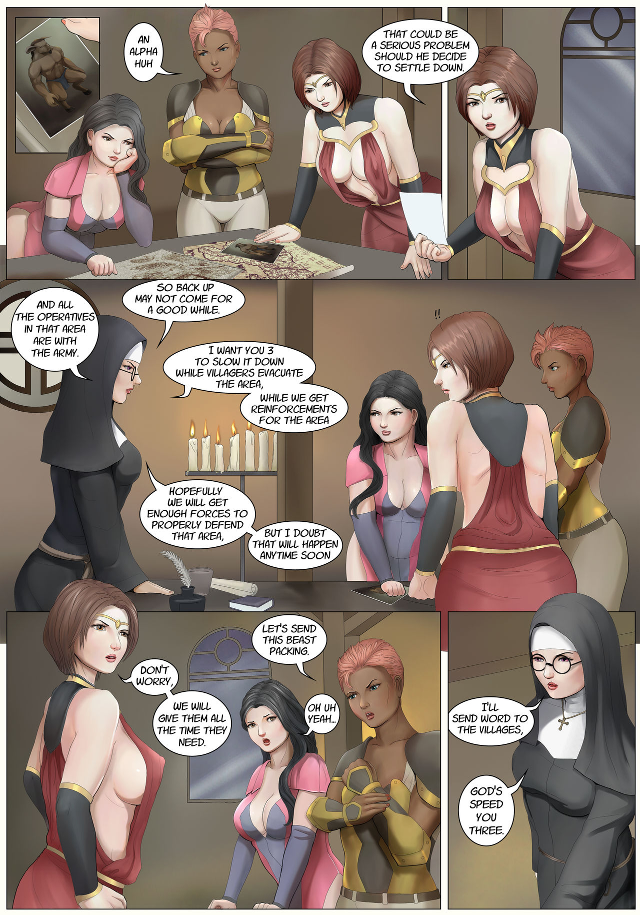 Nun and Bull page 3 full