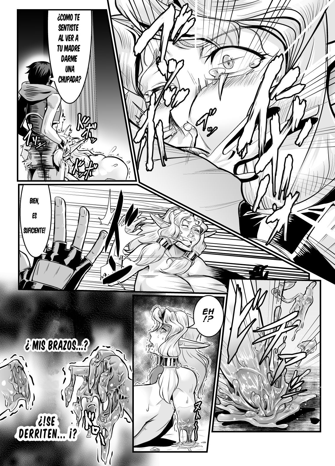 Isekai ni Shoukan sareta Ore ga Kourusai Elf Oyako o Onahoka shite Yaru Ken page 9 full