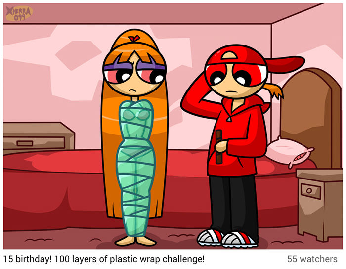 Blossom Wrapping Challenge page 8 full