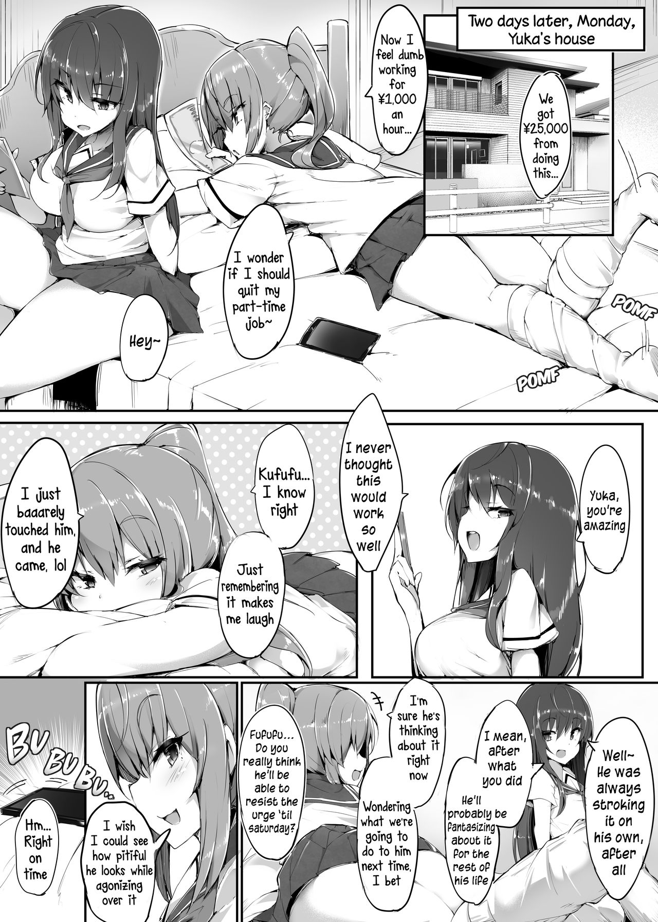 Hajimete no Mitsugi Maso-ka Choukyou 2 | My First Training Session as a Tribute-Masochist- page 4 full