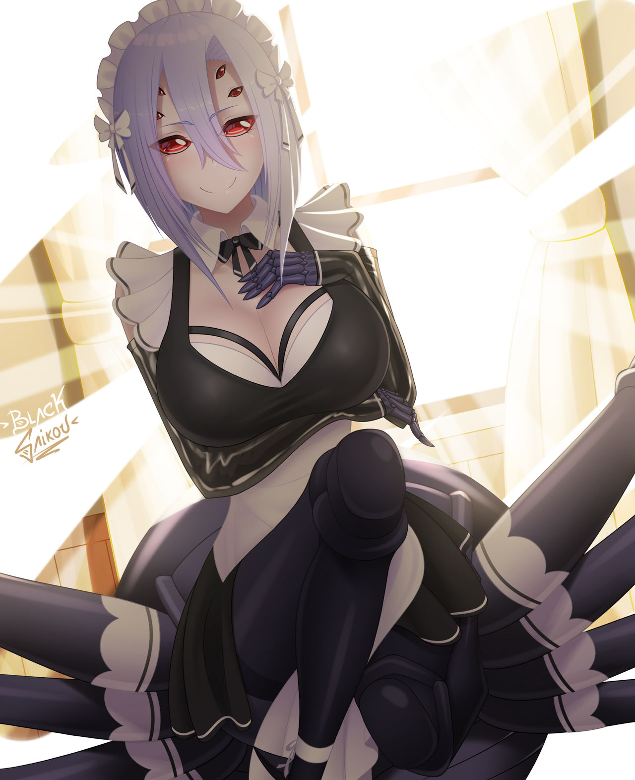 Big compilation of Monster Musume no Iru Nichijou Part 3: Rachnera Arachnera page 1 full