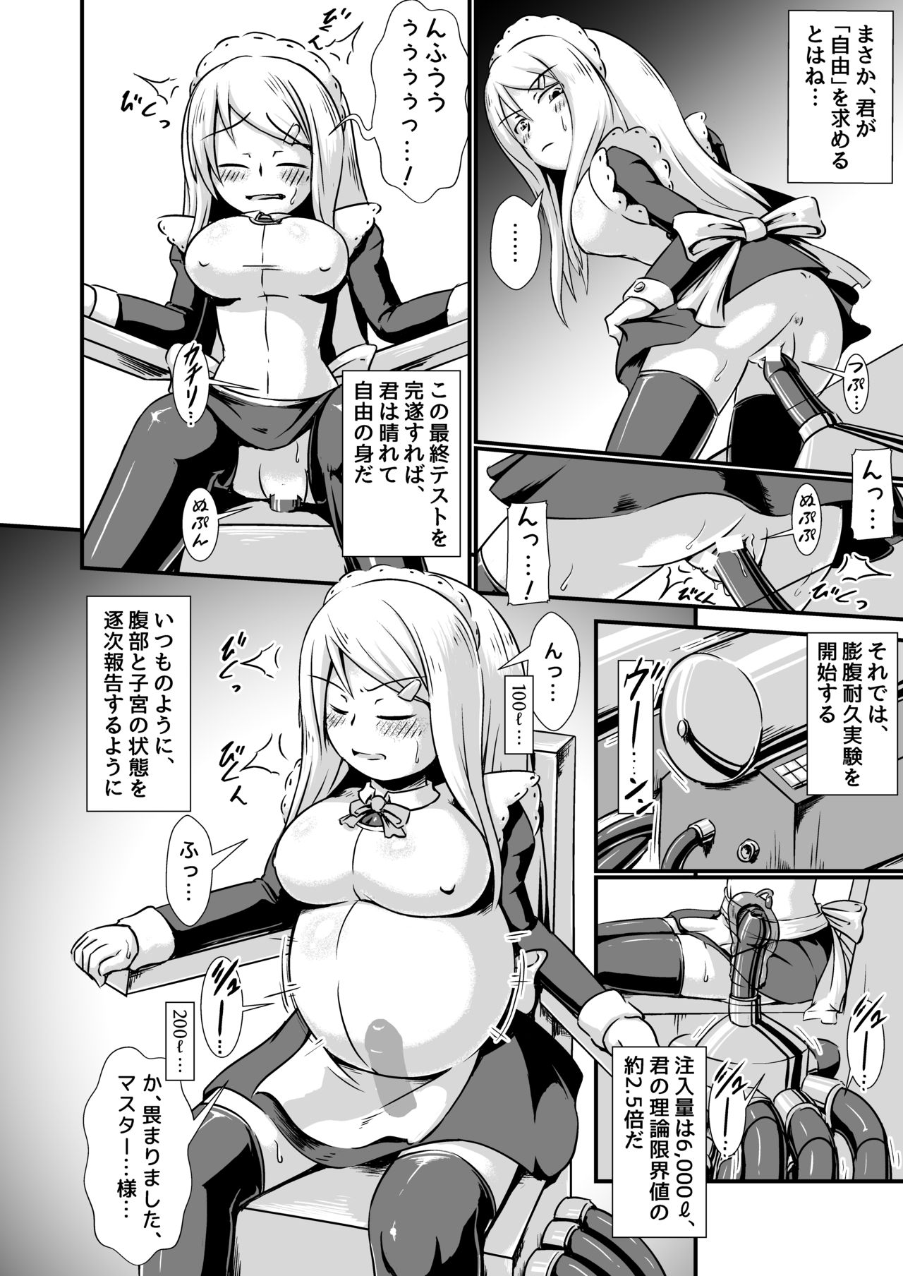Maid-san Boufuku Taikyuu Jikken ~Haretsu Hen~ page 4 full