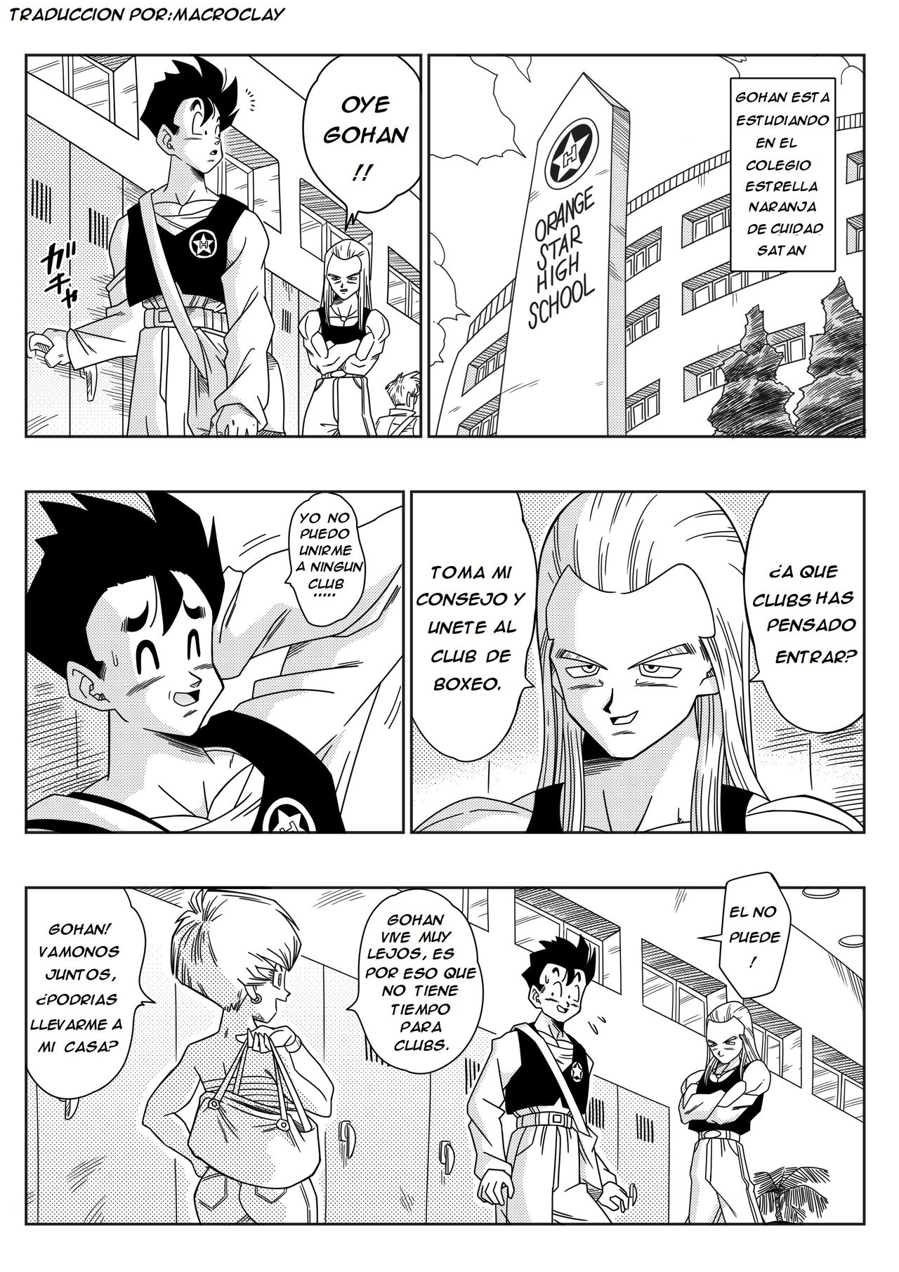 LOVE TRIANGLE Z - Gohan, Erasa to Deau page 3 full