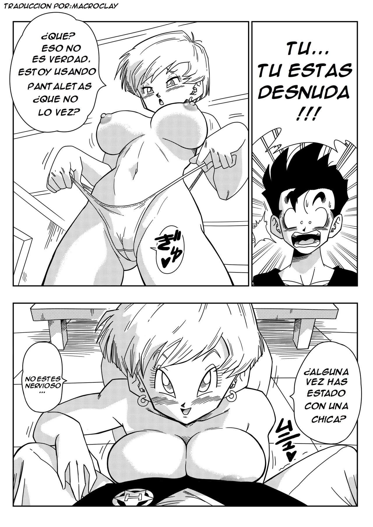 LOVE TRIANGLE Z - Gohan, Erasa to Deau page 8 full
