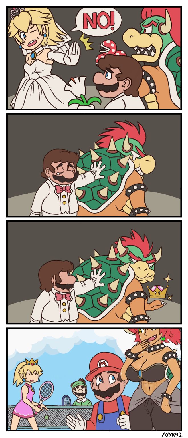 Bowsette/Peacher Super Crown Fanart page 4 full