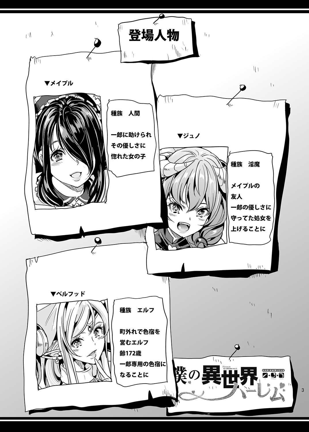 Boku no Isekai Harem 2 page 2 full
