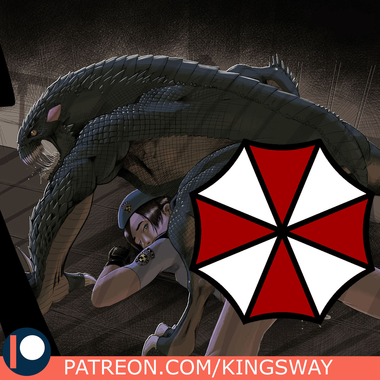 Resident Evil Hentai Art by Kingsway page 4 full