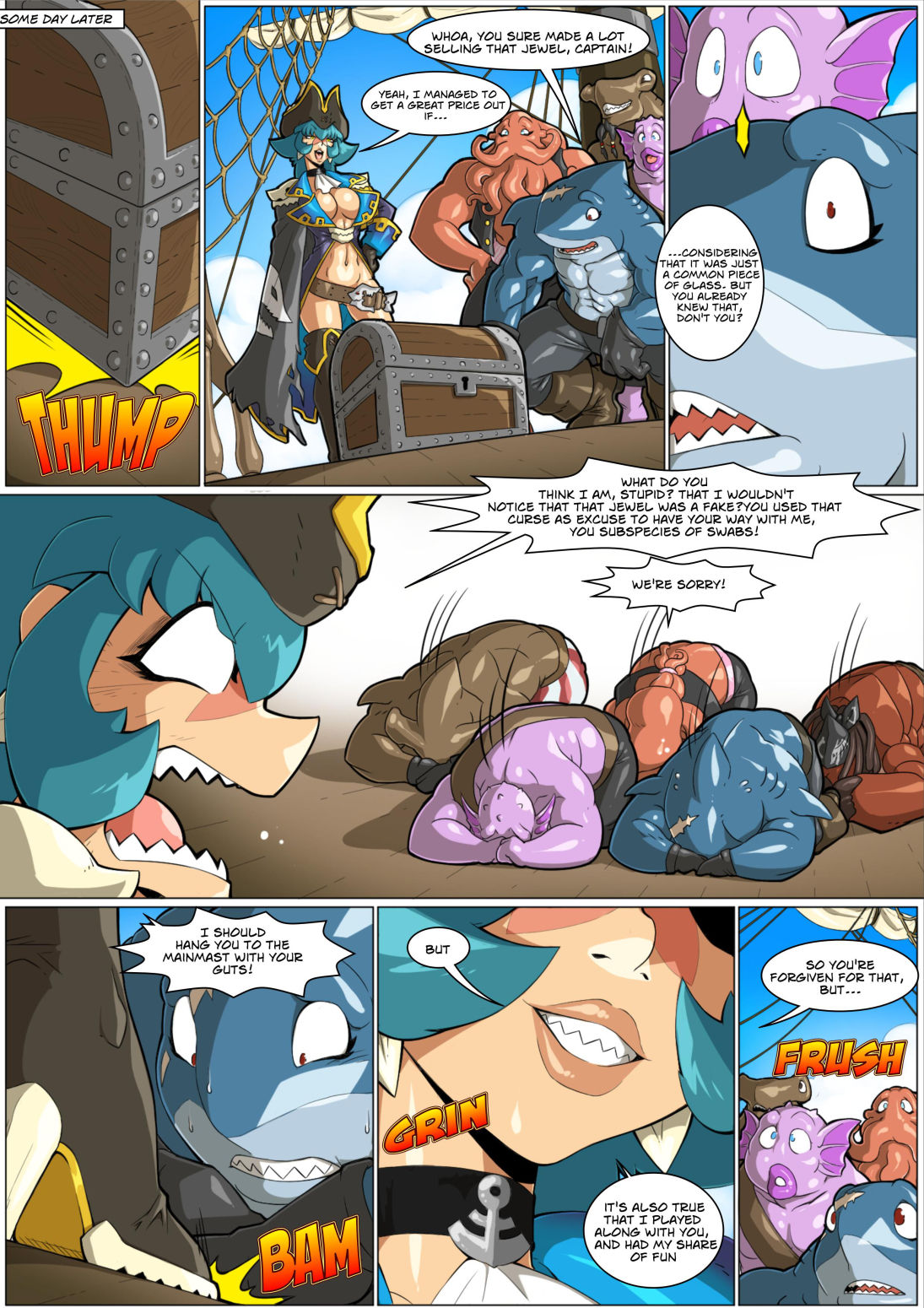 Captain Barracuda and the Tear of the Mermaid page 9 full