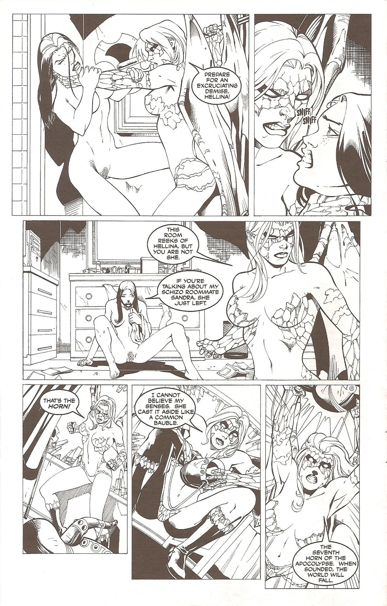 Helena Vs. Pandora vol. 1 page 6 full
