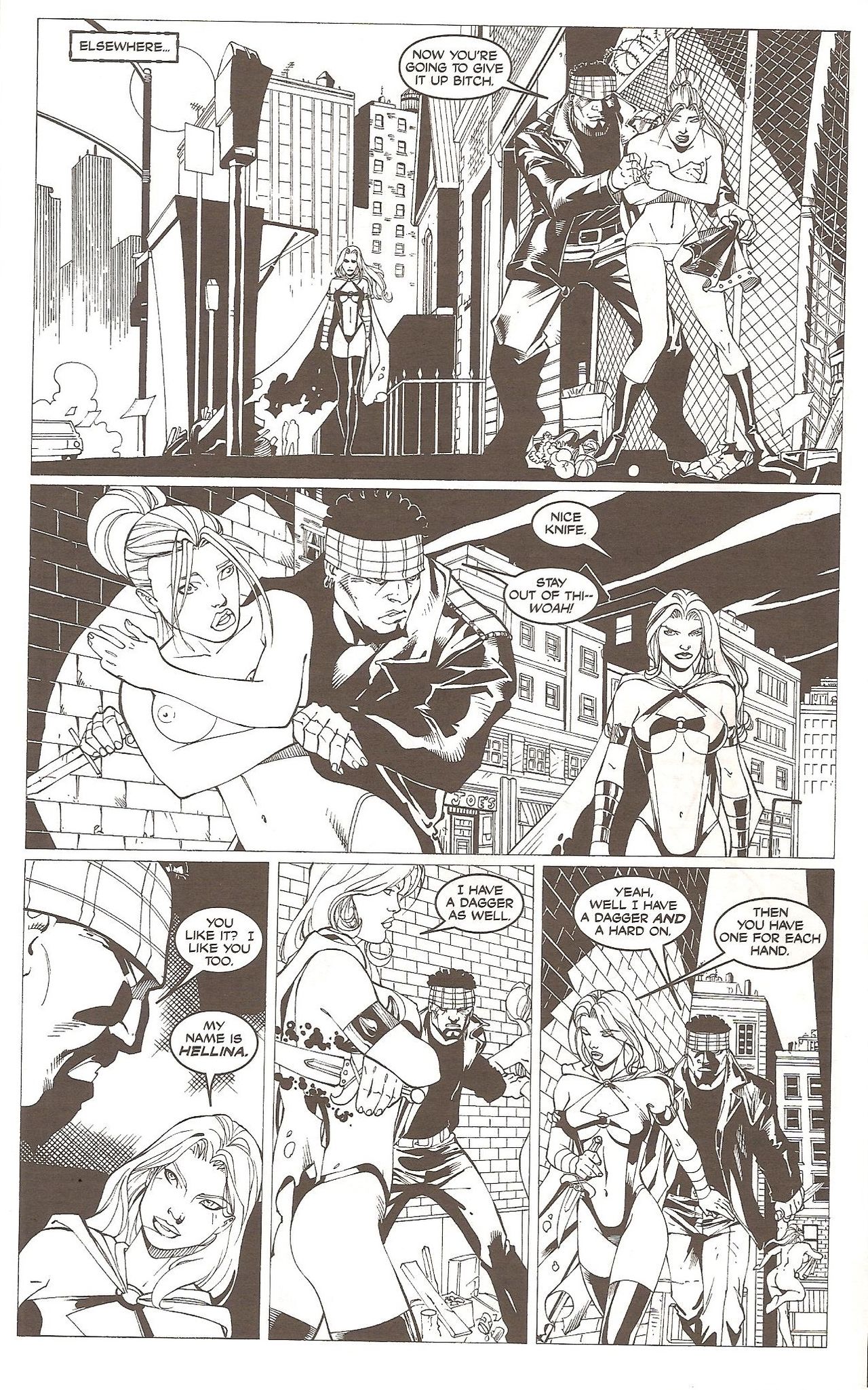 Helena Vs. Pandora vol. 1 page 8 full
