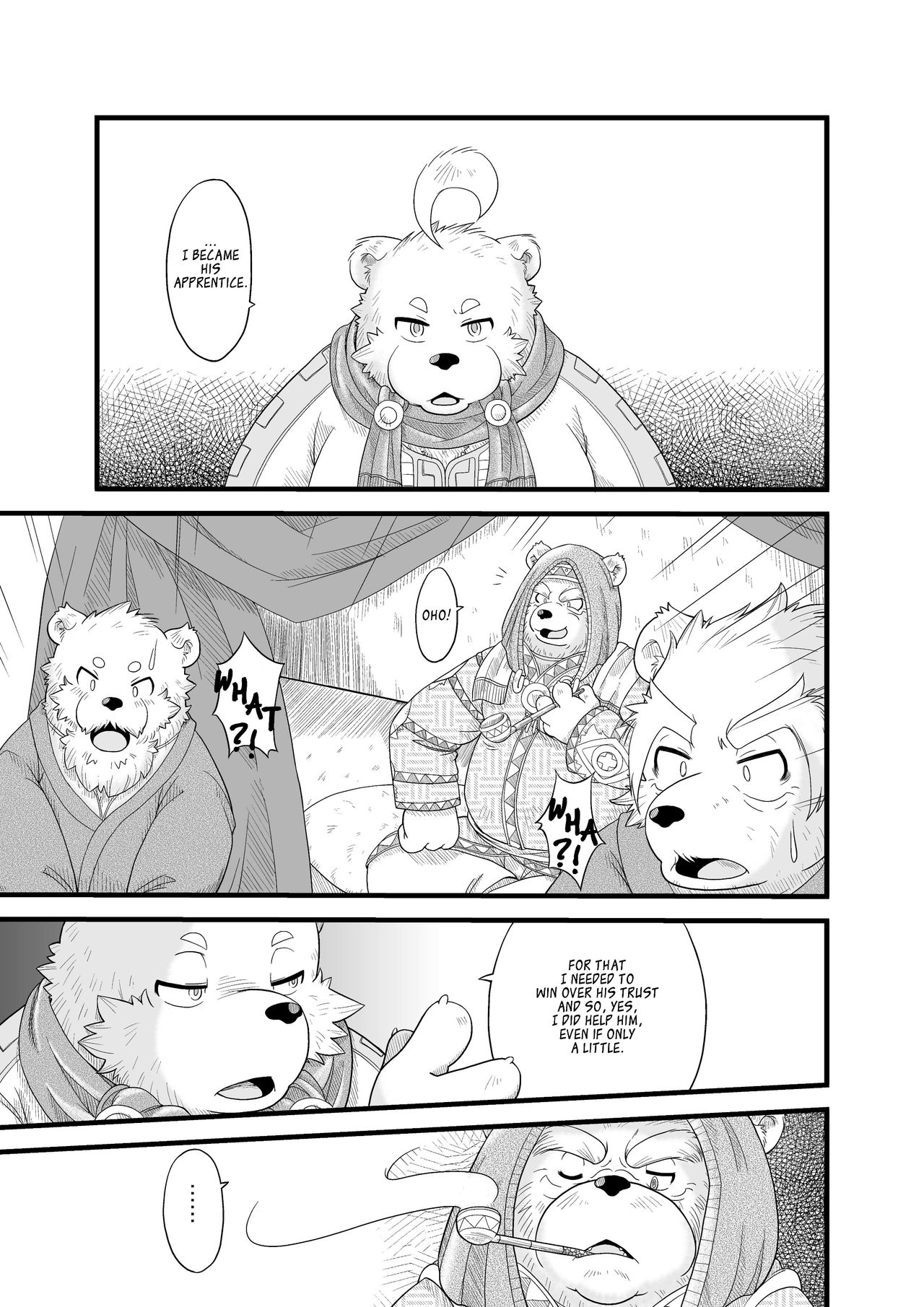 Hoshiyomi no Inu Tsukihami no Kuma 5 | The dog &amp; the bear: The poet of the stars &amp; the partaker of the moon 5 page 9 full