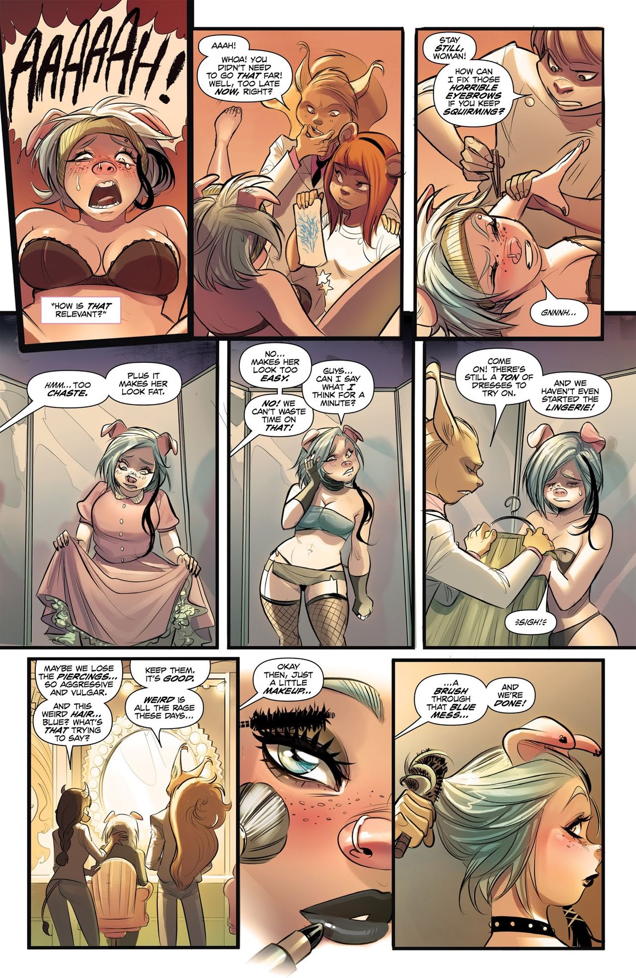 Unnatural - Issue 3 page 5 full