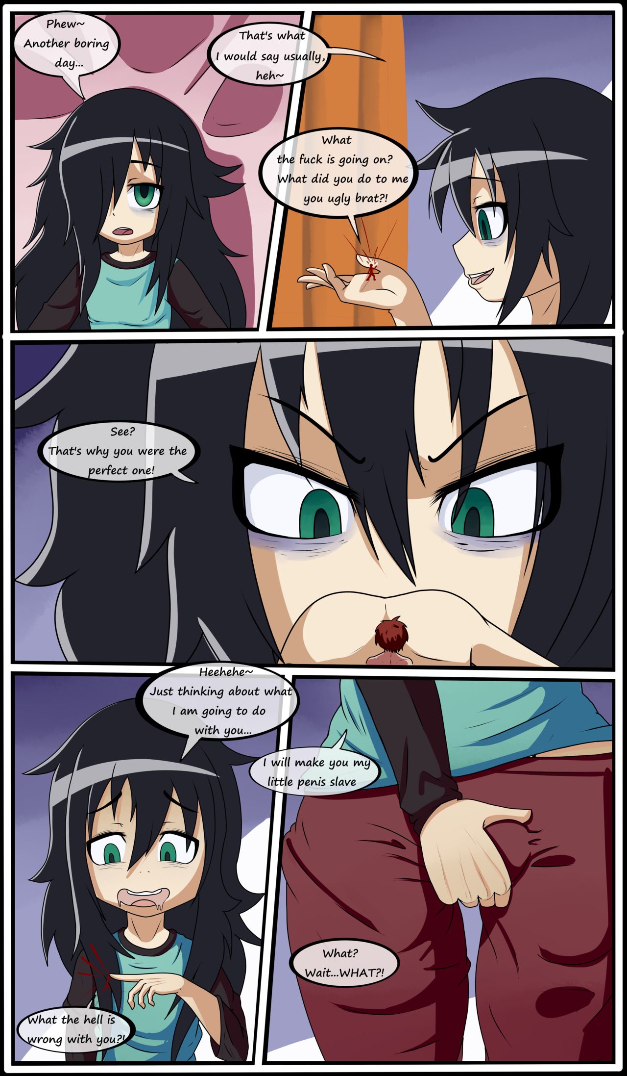 During her vacation page 1 full