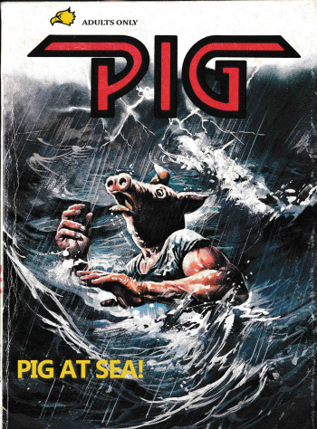 PIG #13 - PIG AT SEA - ENGLISH cover