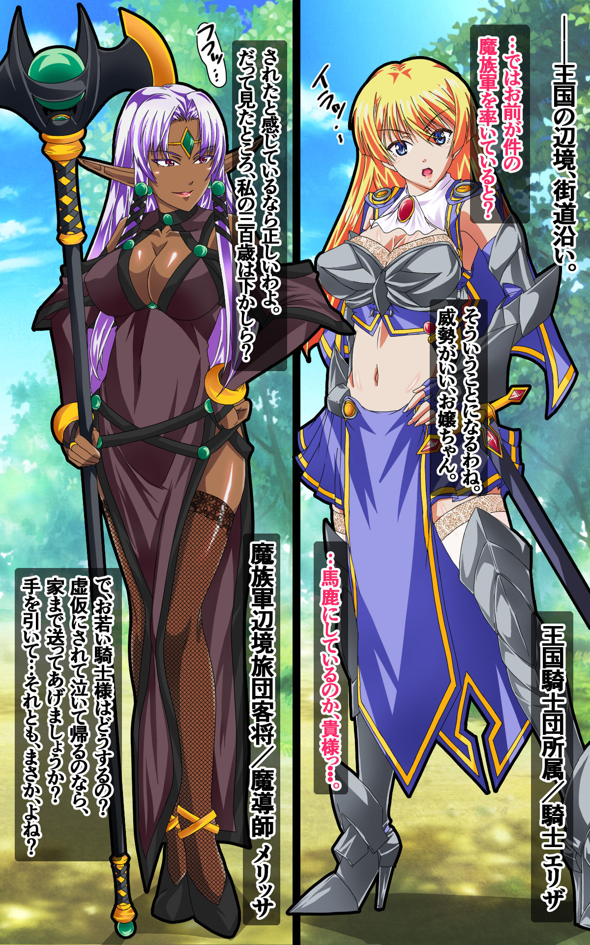 女騎士エリザは絶対にくっ…しない。 page 2 full