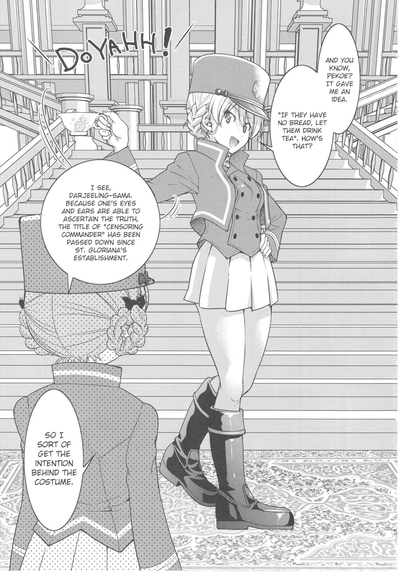 Pan ga Nakereba Koucha o Nomeba Ii janai page 4 full