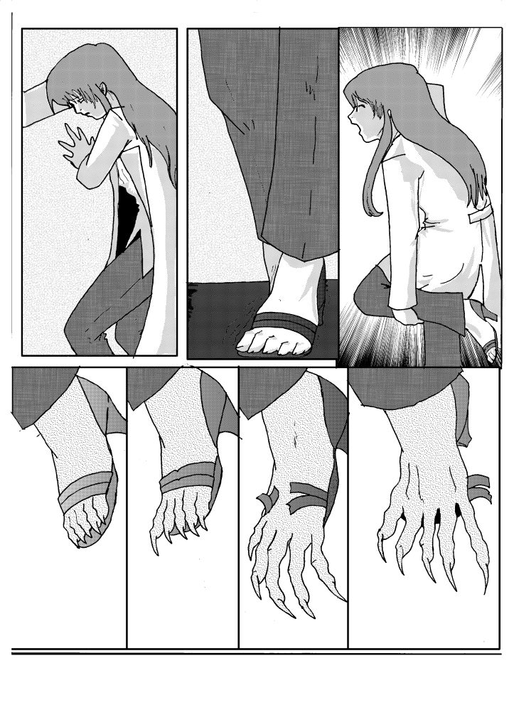 Girl turn to a anthro iguana page 4 full