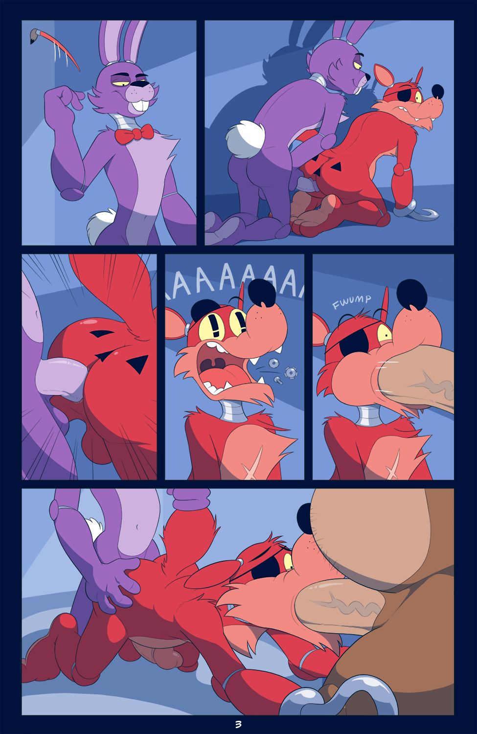 Foxy's Fucktober page 3 full