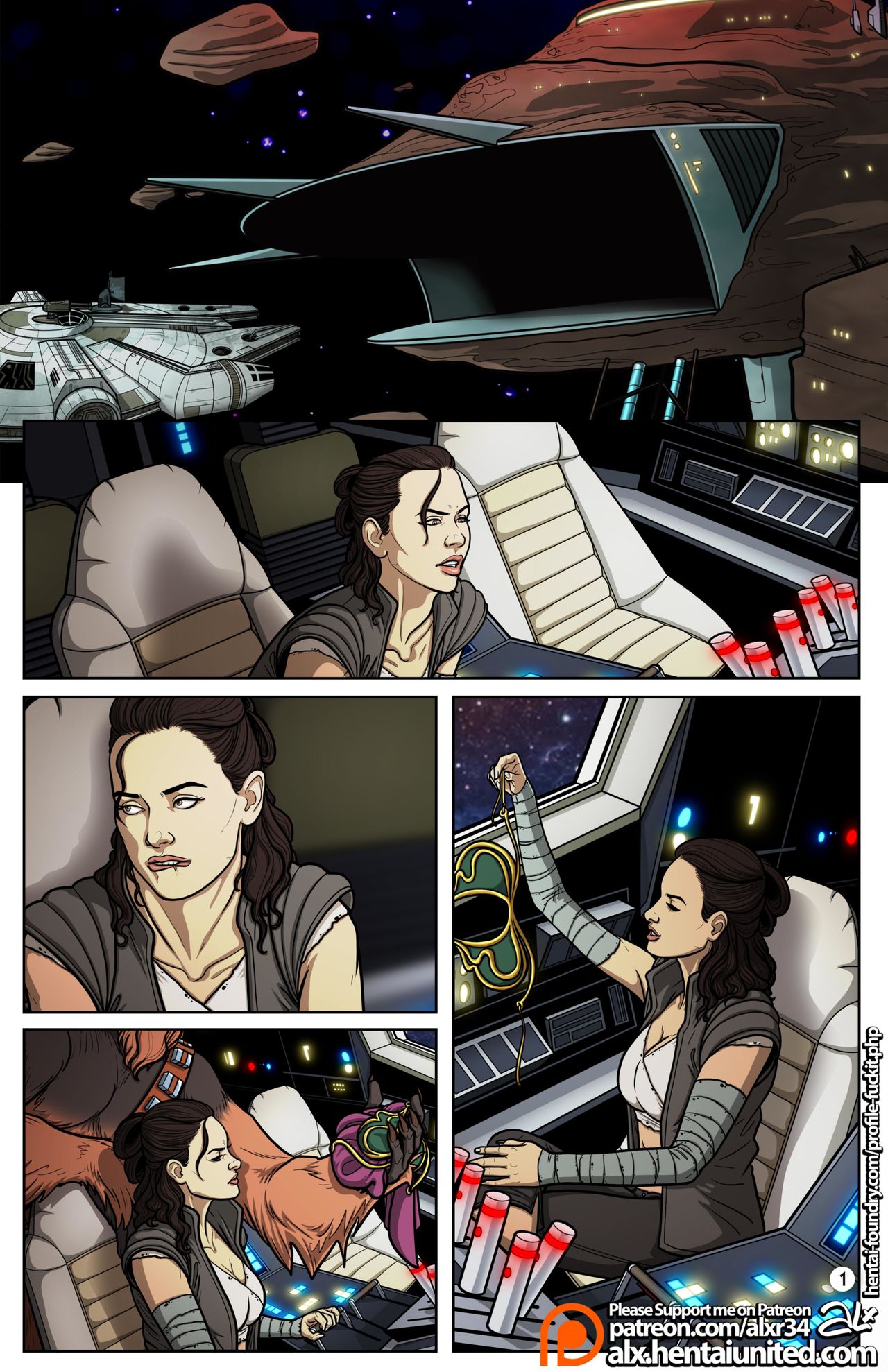 Star Wars: A Complete Guide to Wookie Sex II page 3 full