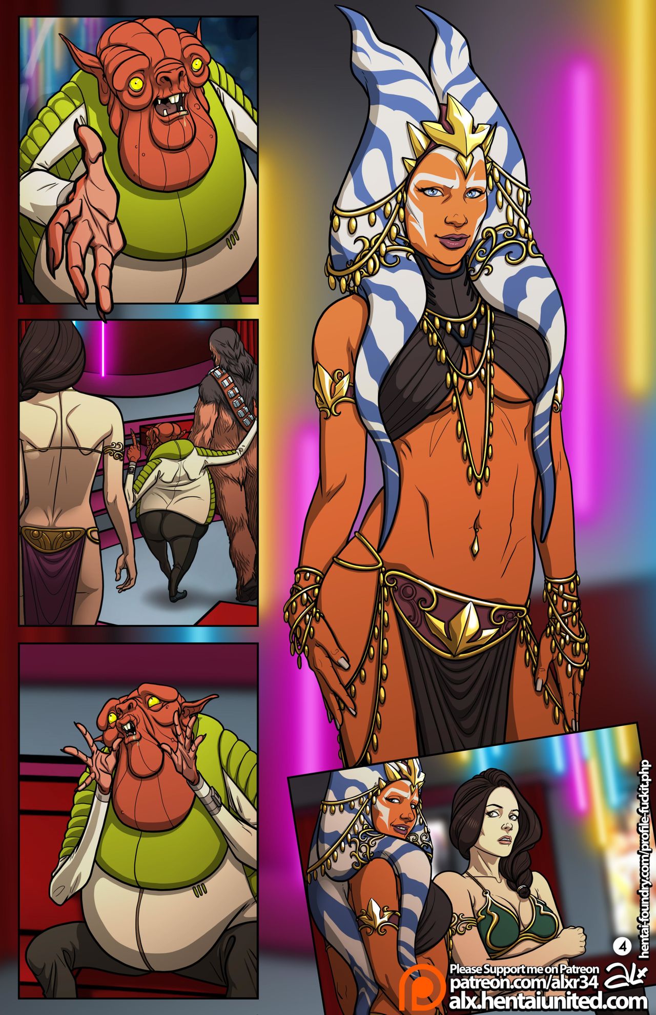 Star Wars: A Complete Guide to Wookie Sex II page 6 full