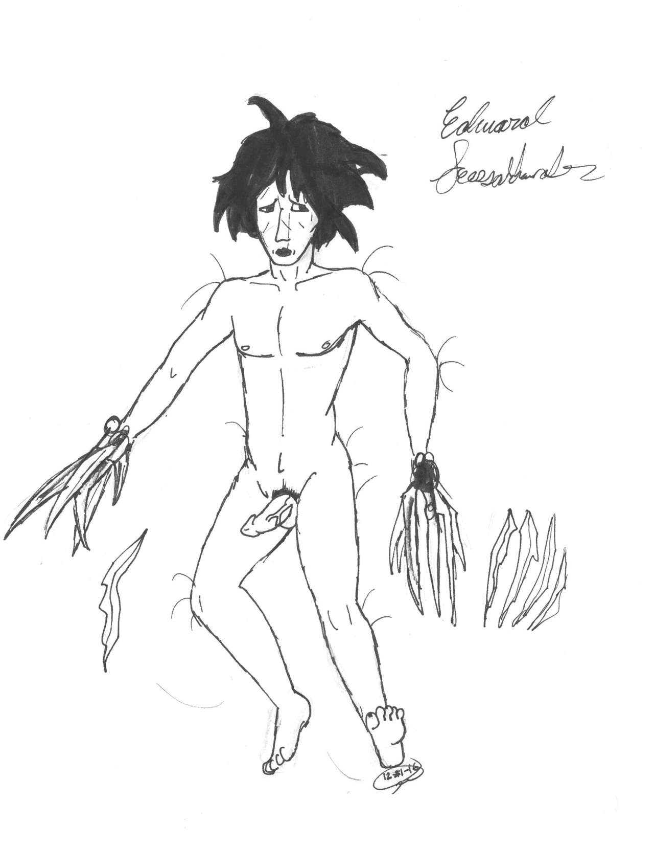 Edward Scissorhands page 3 full