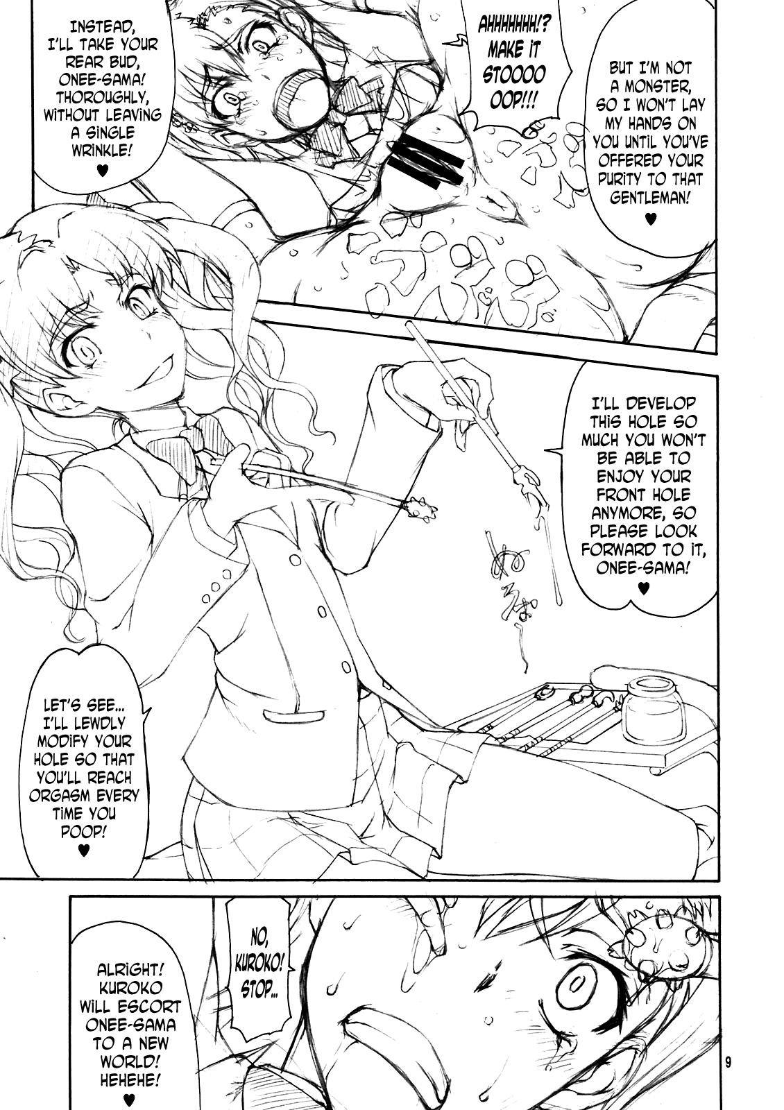 Oneesama Kanzen Kouryaku Photo Album page 9 full