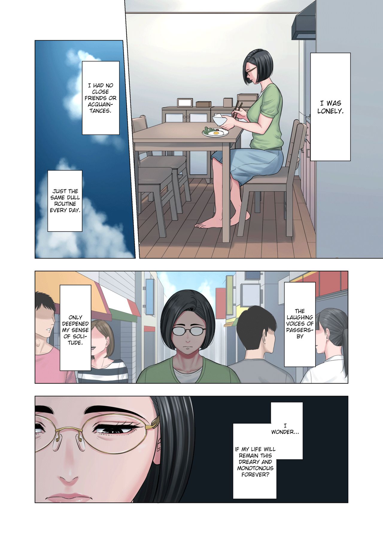 Rinjin Soukan ~ Danchi Tsuma to Danshi Gakusei no Ibitsuna Kankei ~ | Neighbor Adultery ~ A Warped Relationship Between Housewife and Schoolboy ~ page 5 full