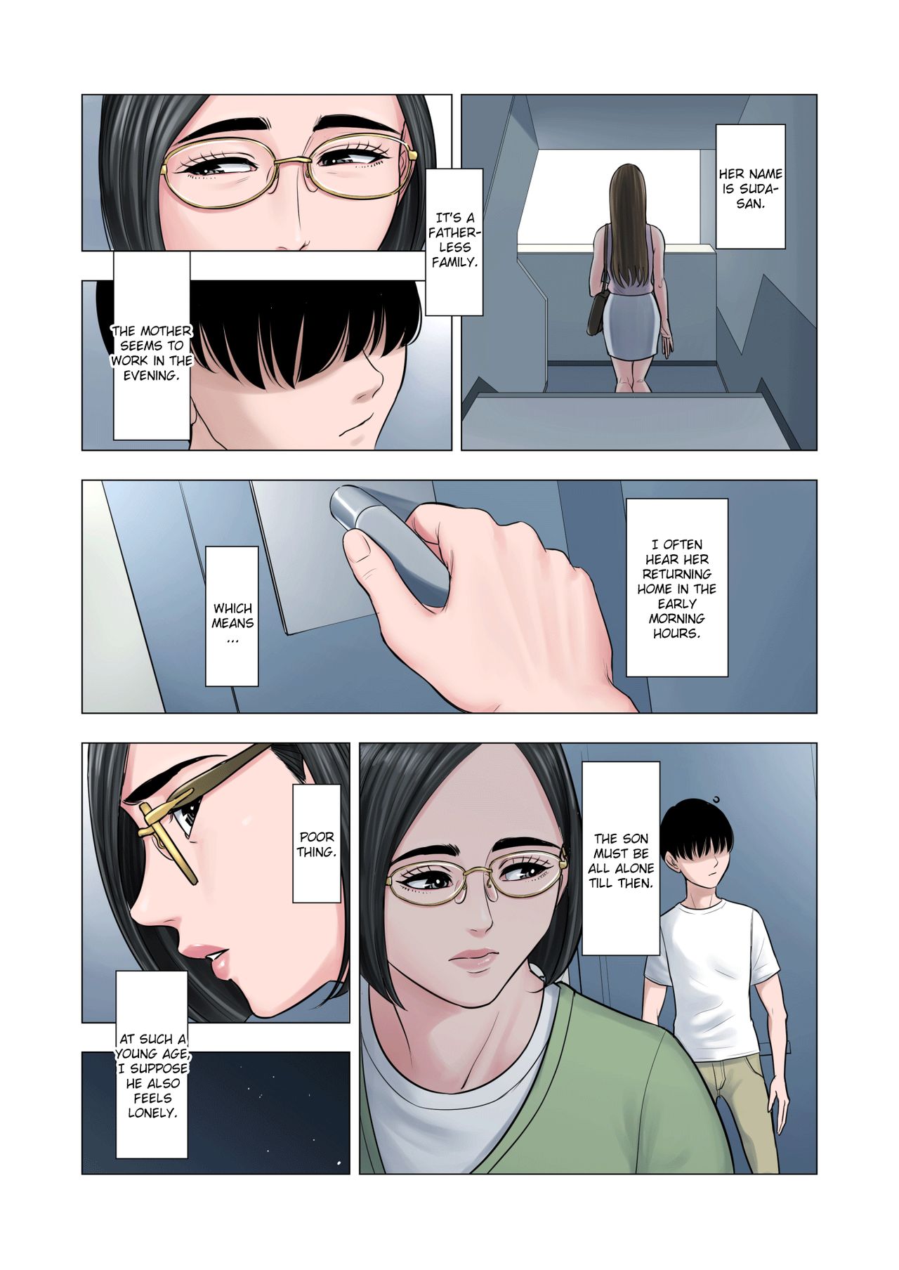 Rinjin Soukan ~ Danchi Tsuma to Danshi Gakusei no Ibitsuna Kankei ~ | Neighbor Adultery ~ A Warped Relationship Between Housewife and Schoolboy ~ page 7 full