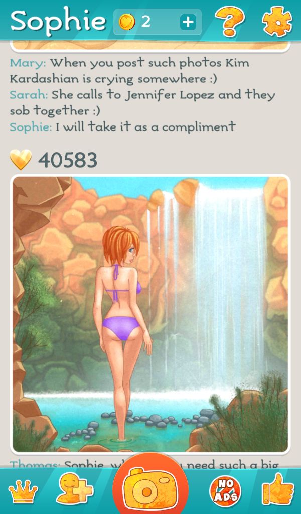 My selfie story iOS page 3 full