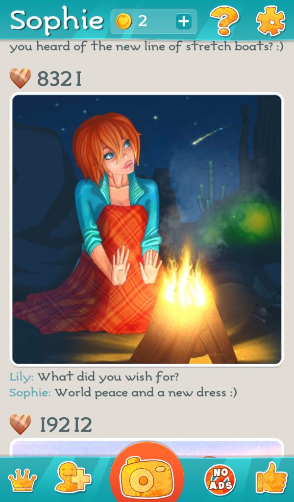 My selfie story iOS page 5 full