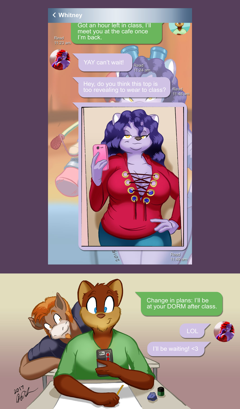 Whitney's Selfie Series page 2 full