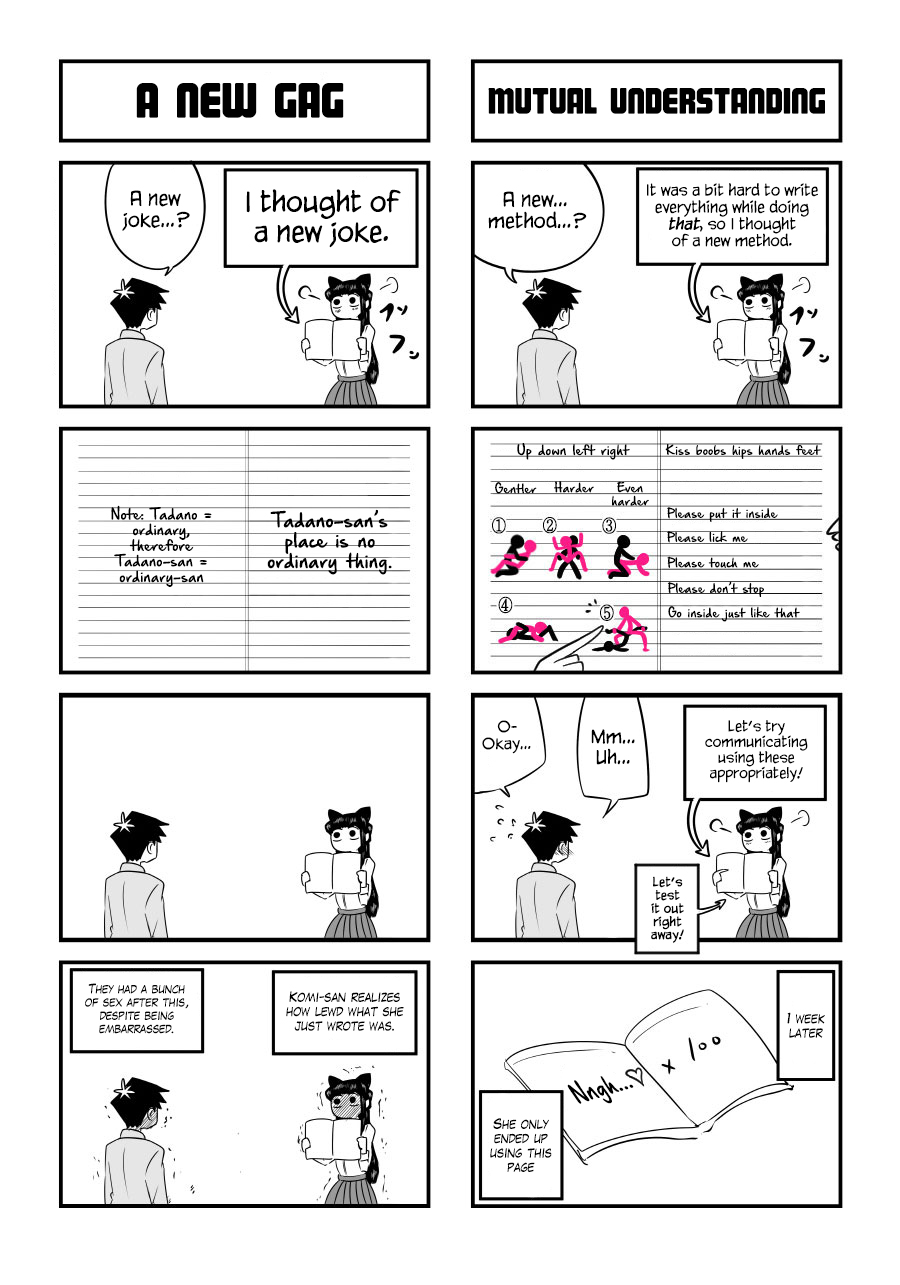 Komi-san Koubi-chuu desu. page 4 full