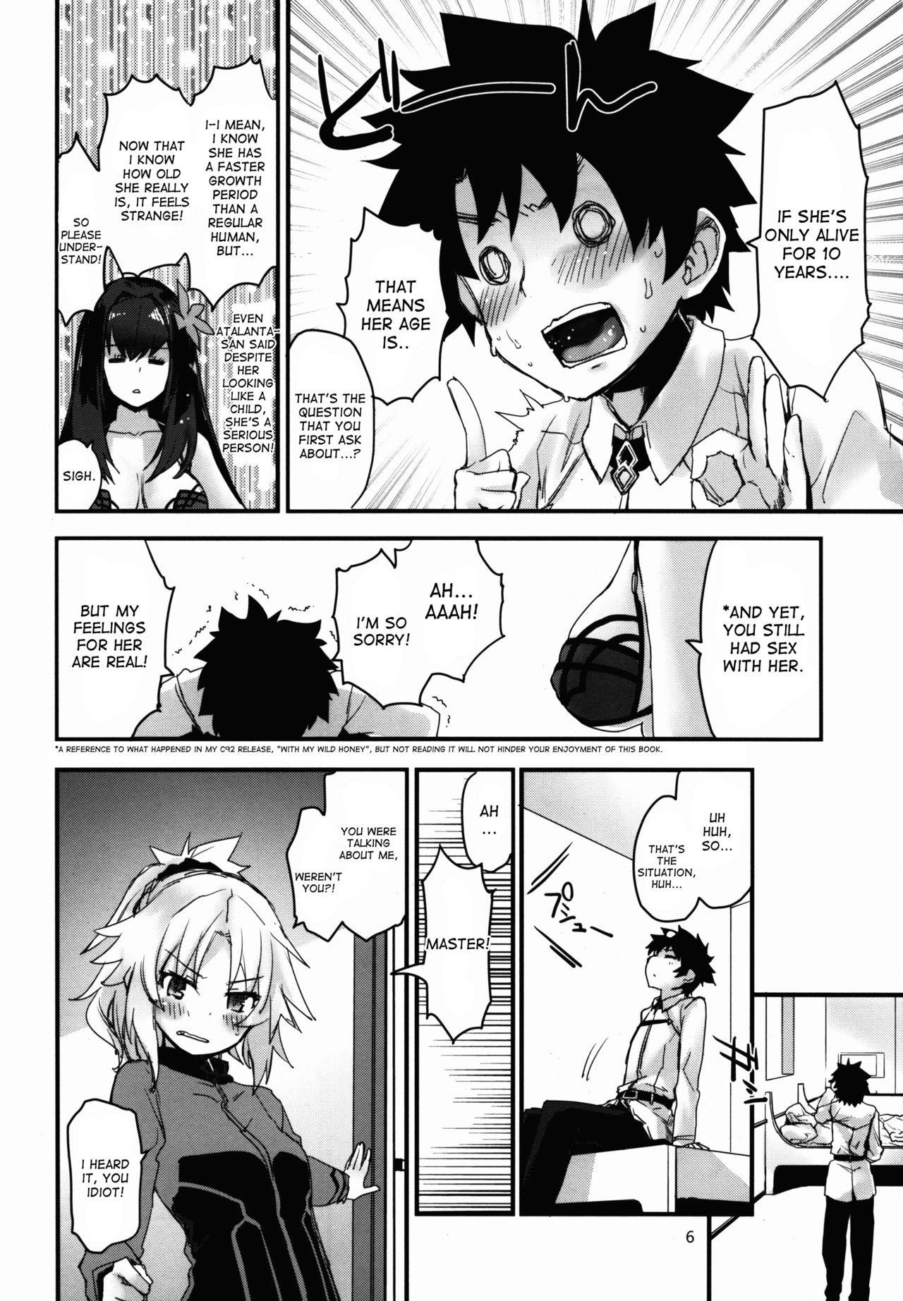 Wild Honey in White page 6 full