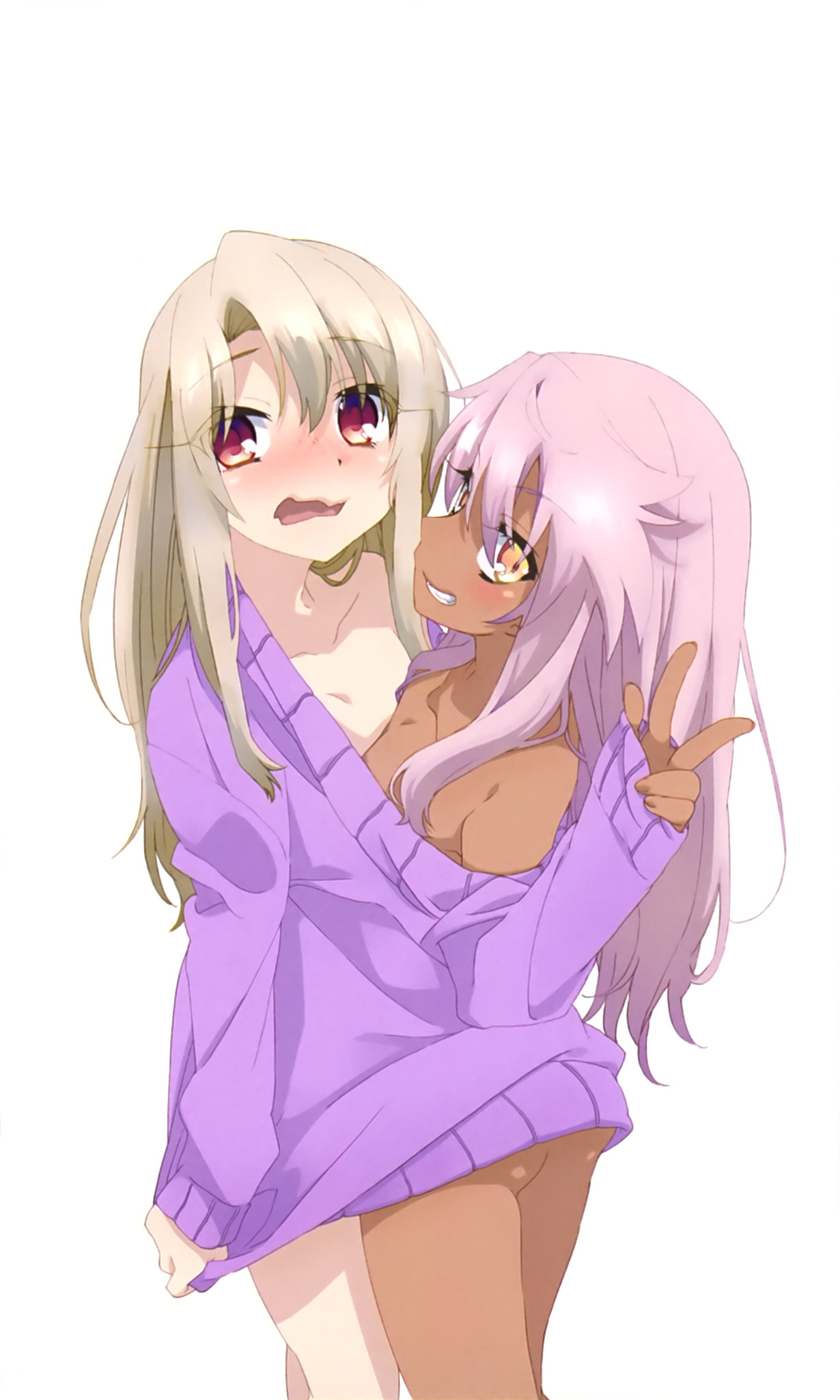Illya and Kuro and Miyu Collection page 7 full