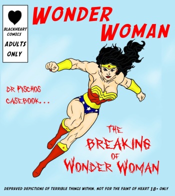 Breaking of WonderWoman cover