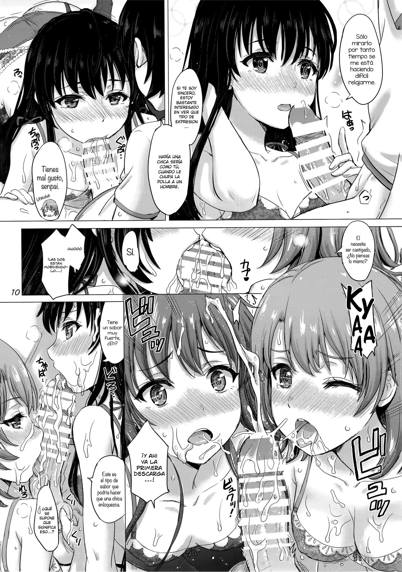 Iyarashii Houshi-bu no Kanojo-tachi. - The Lewd Girls from the Service Club page 10 full