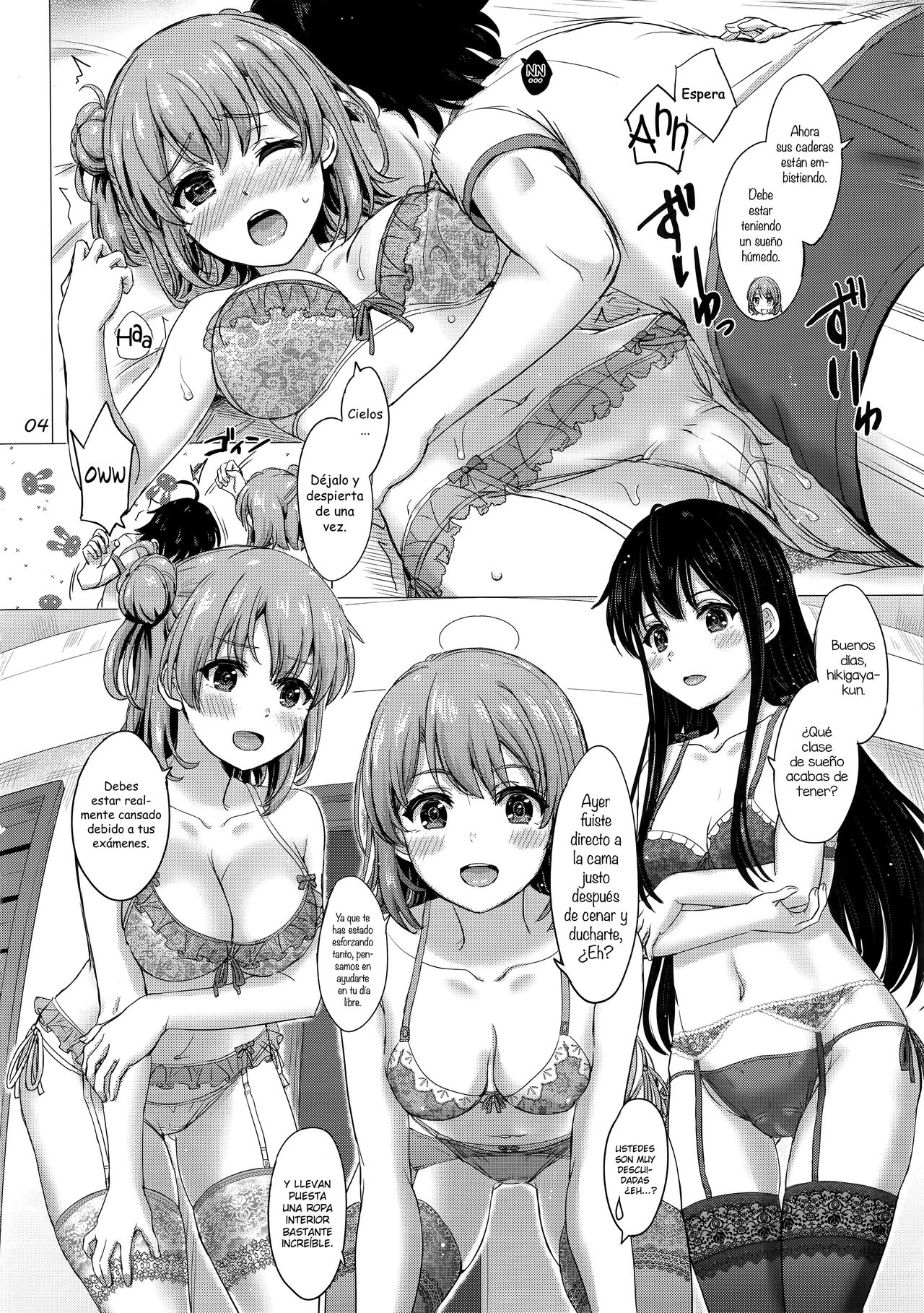 Iyarashii Houshi-bu no Kanojo-tachi. - The Lewd Girls from the Service Club page 4 full