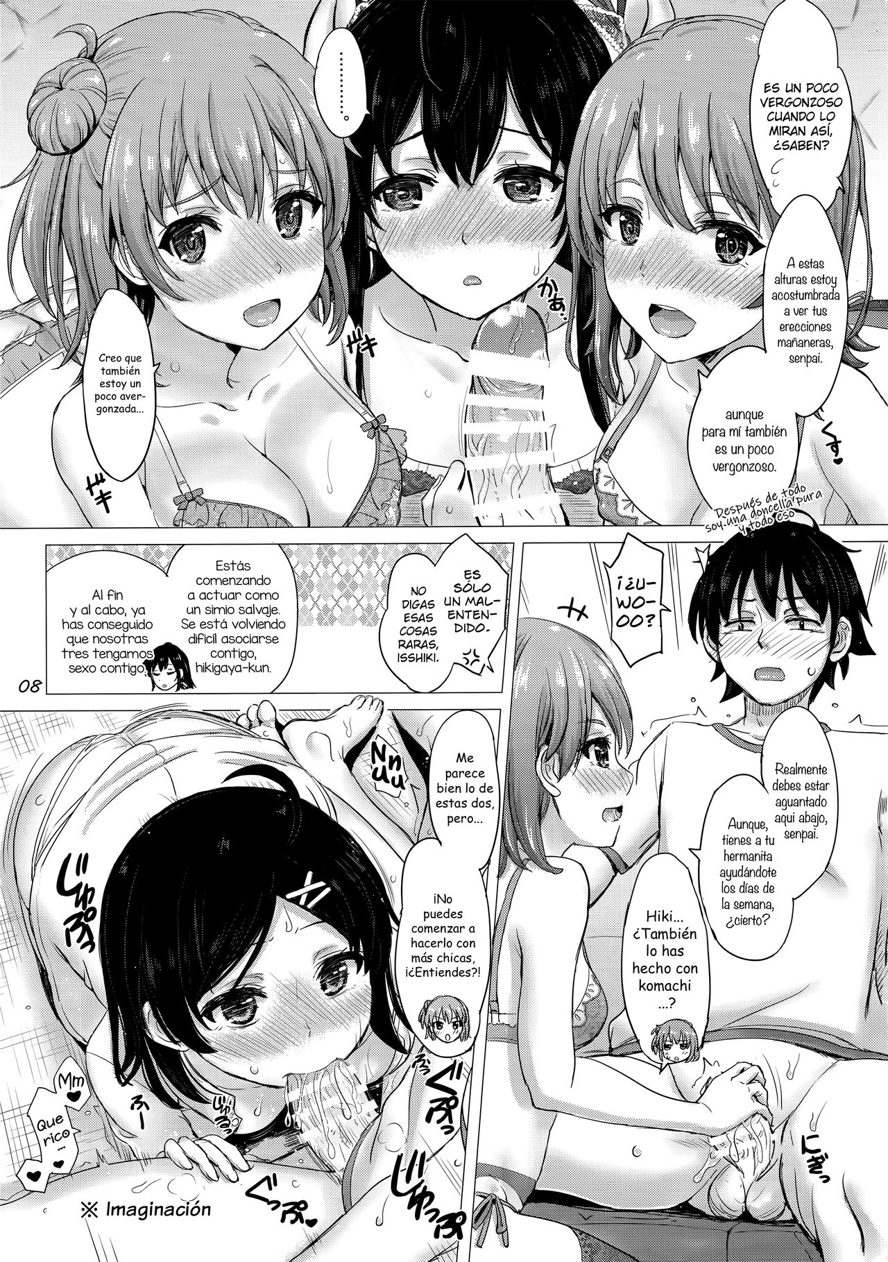 Iyarashii Houshi-bu no Kanojo-tachi. - The Lewd Girls from the Service Club page 8 full