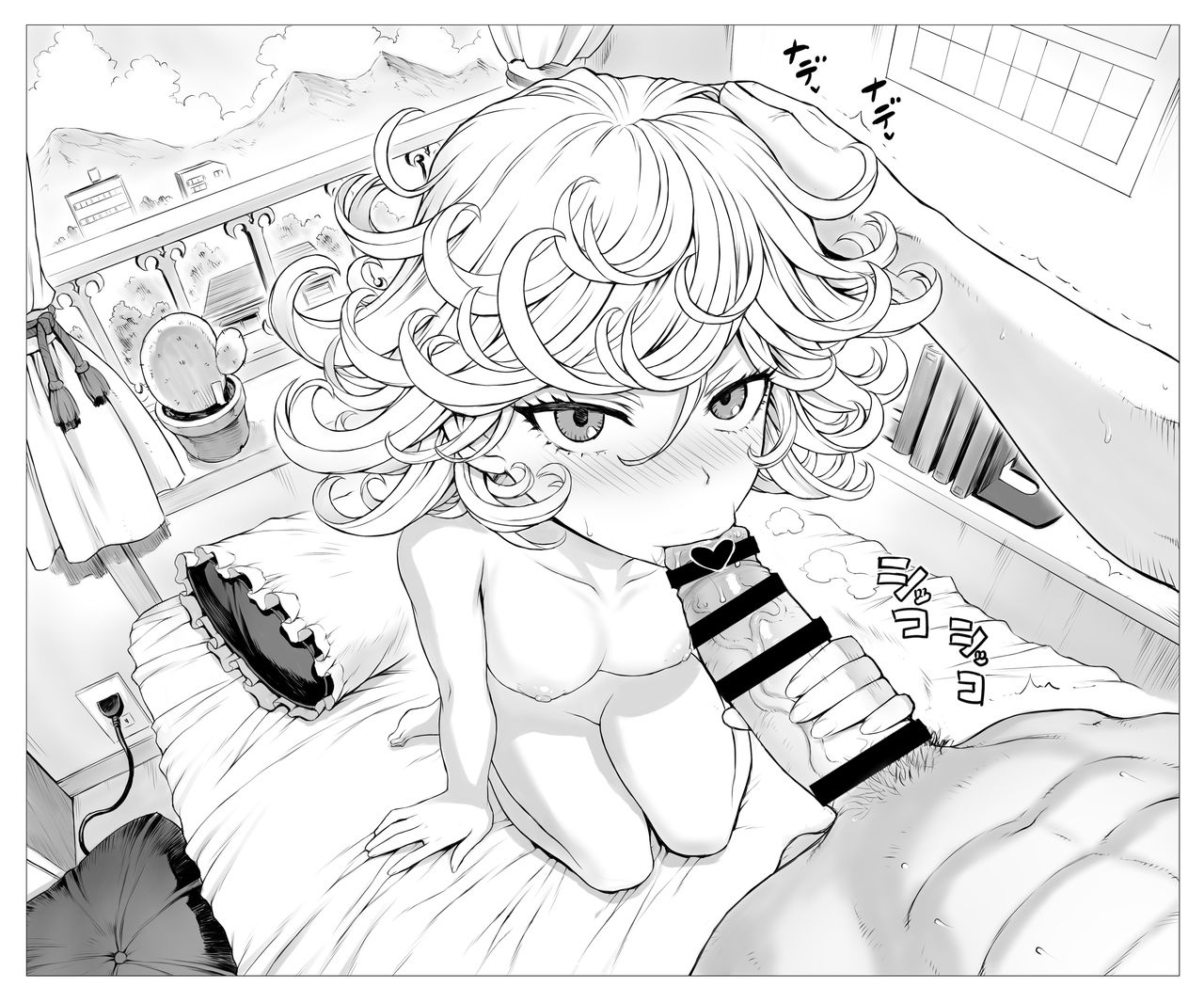 Date wa Tatsumaki-chan no Heya de Fella Shite Moraimasu + Kakutougi no Keriwaza ga Dekiru Kurai, Karada no Yawarakai Tatsumaki-chan to Sex | 데이트할 때는 타츠마키의 방에서 펠라를 받습니다 + 발차기를 잘 하는 만큼 몸이 유연한 타츠마키와 섹스 page 10 full