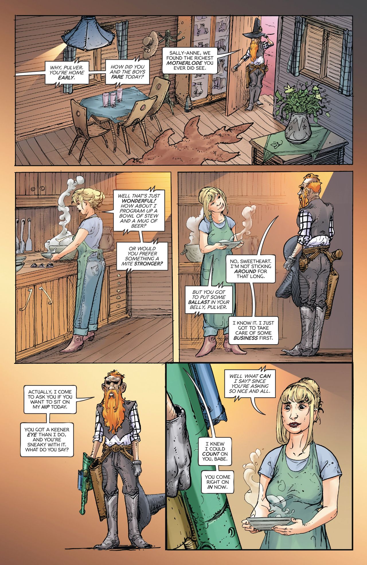 Barbarella #6 page 9 full