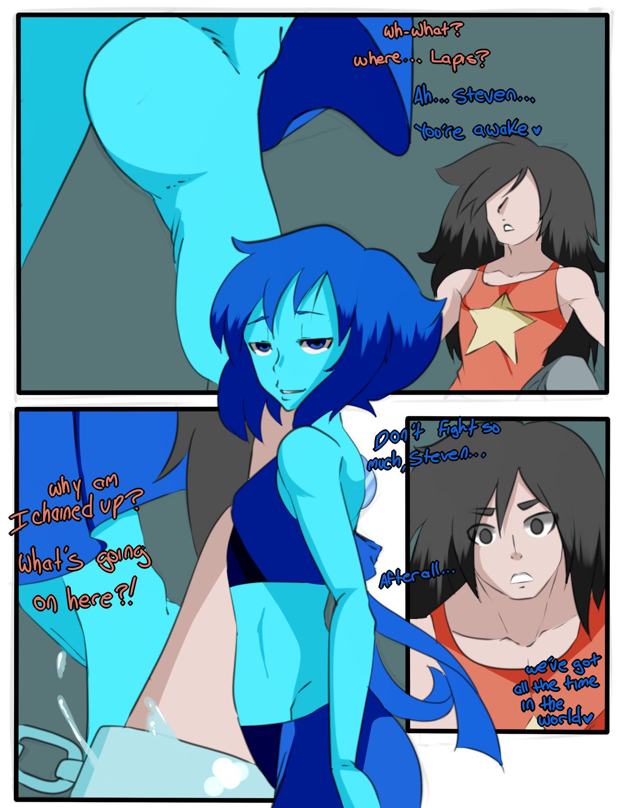 Yandere Lapis Steven Universe page 1 full