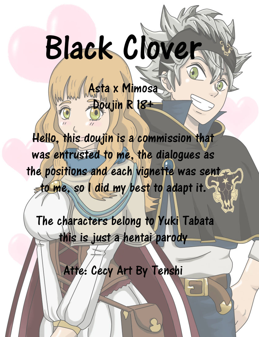 Asta x Mimosa Hentai page 2 full